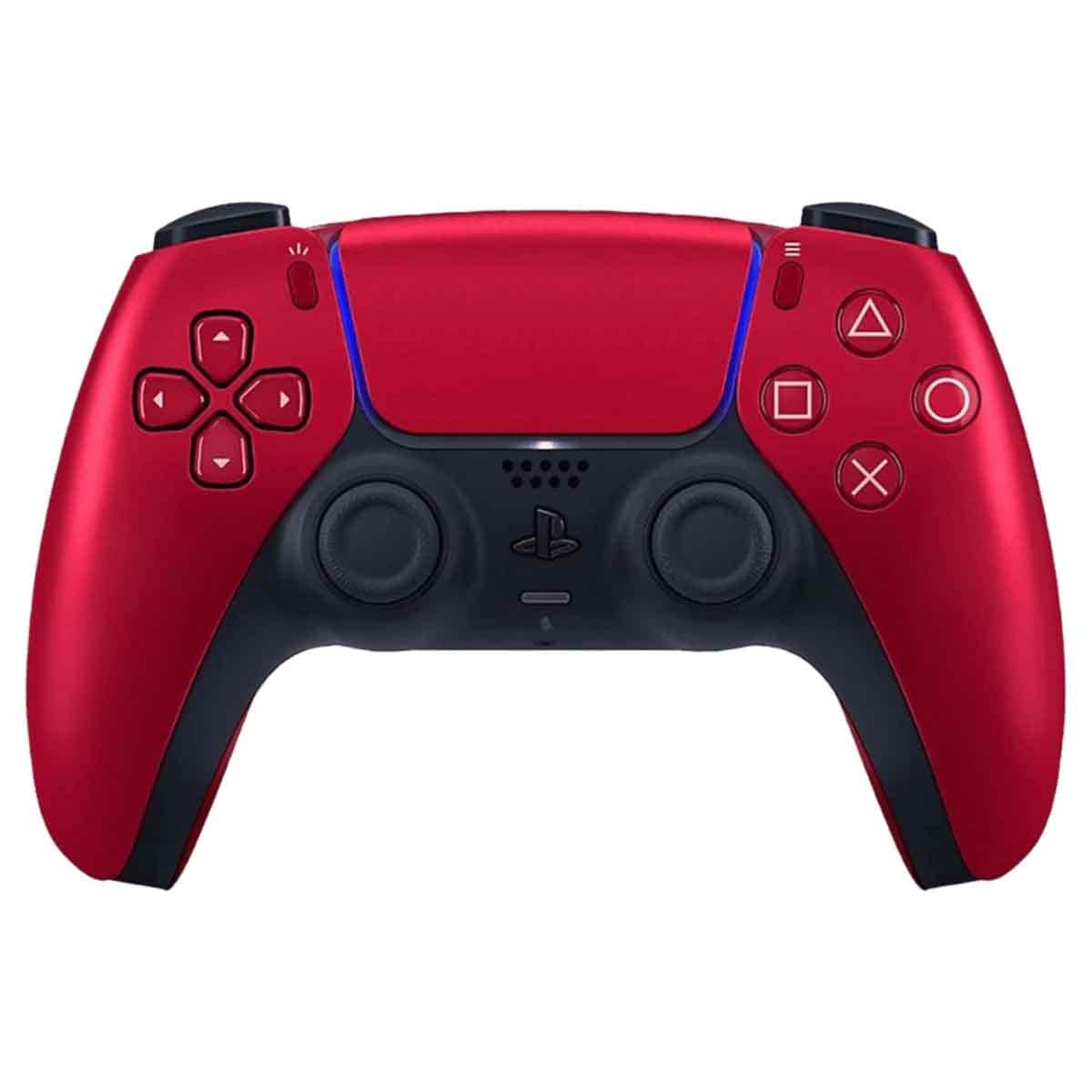 Sony PlayStation5 KSA Version Slim Digital Edition 825 GB Console with DualSense (KSA Version) Volcanic Red Wireless Controller Bundle