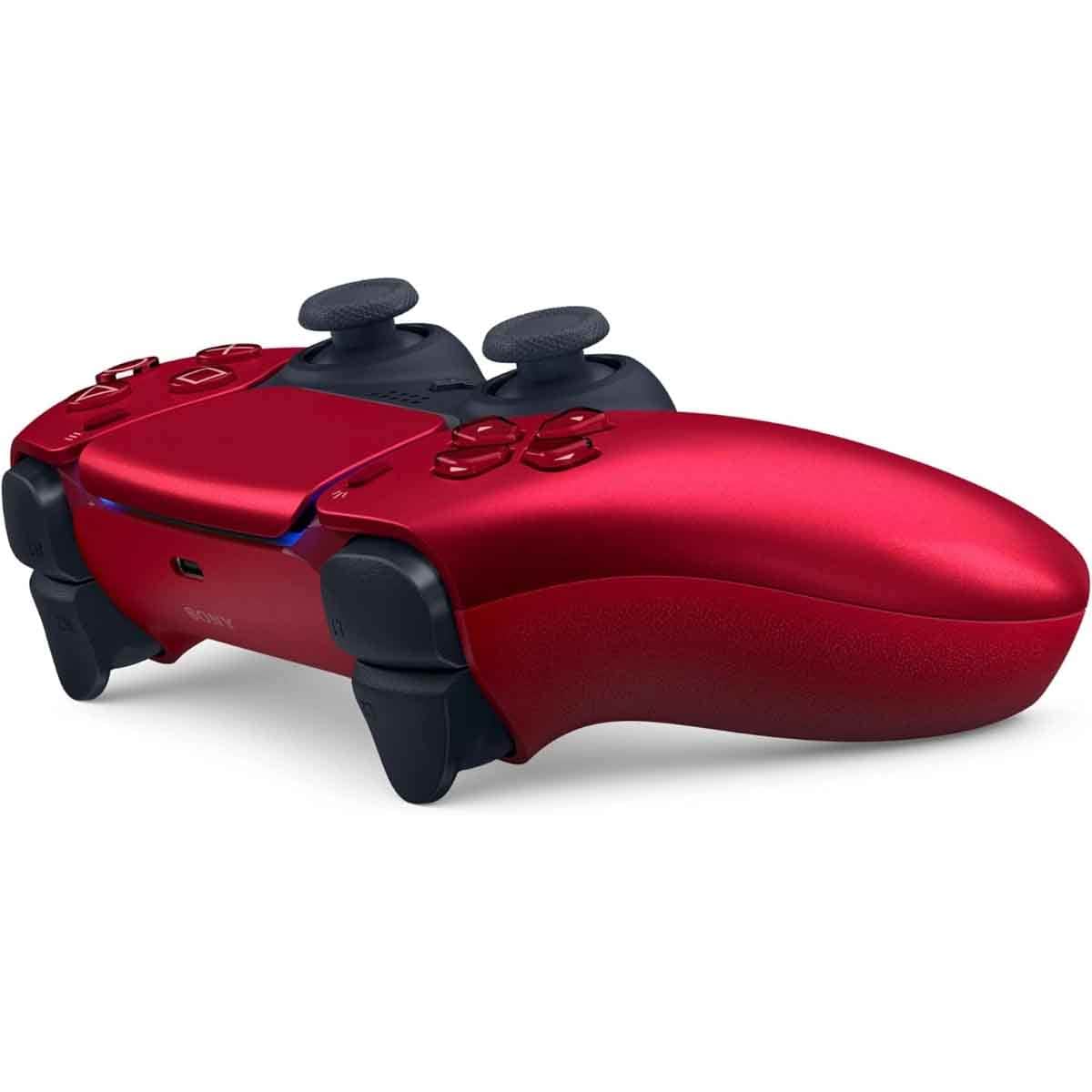 Sony PlayStation5 KSA Version Slim Digital Edition 825 GB Console with DualSense (KSA Version) Volcanic Red Wireless Controller Bundle