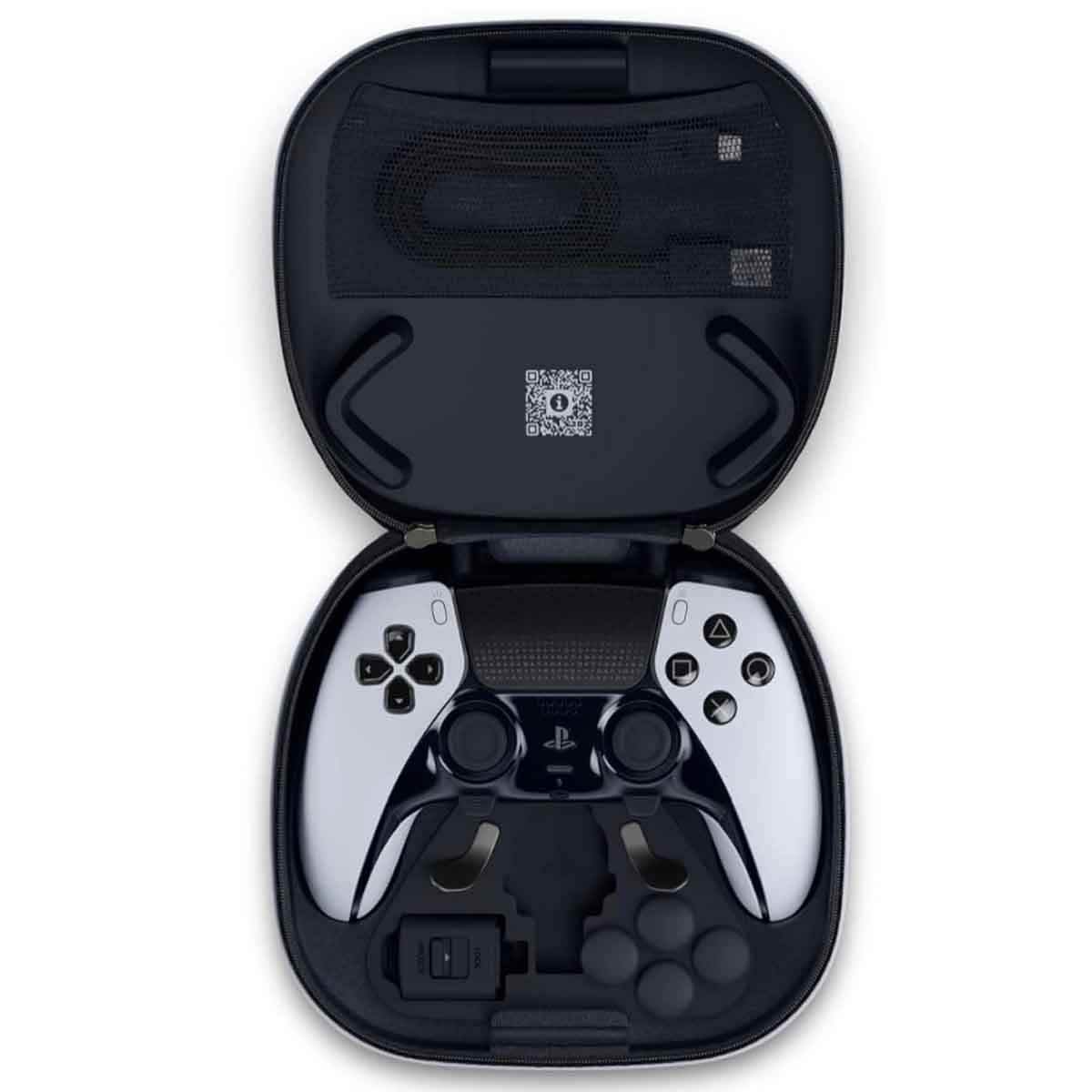 Sony PS5 KSA Version Digital Edition 1TB with DualSense Edge (KSA Version) White Controller Bundle