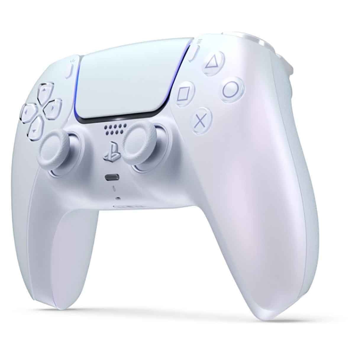 Sony PS5 KSA Version Digital Edition 1TB with DualSense (KSA Version) Chroma Pearl Controller Bundle