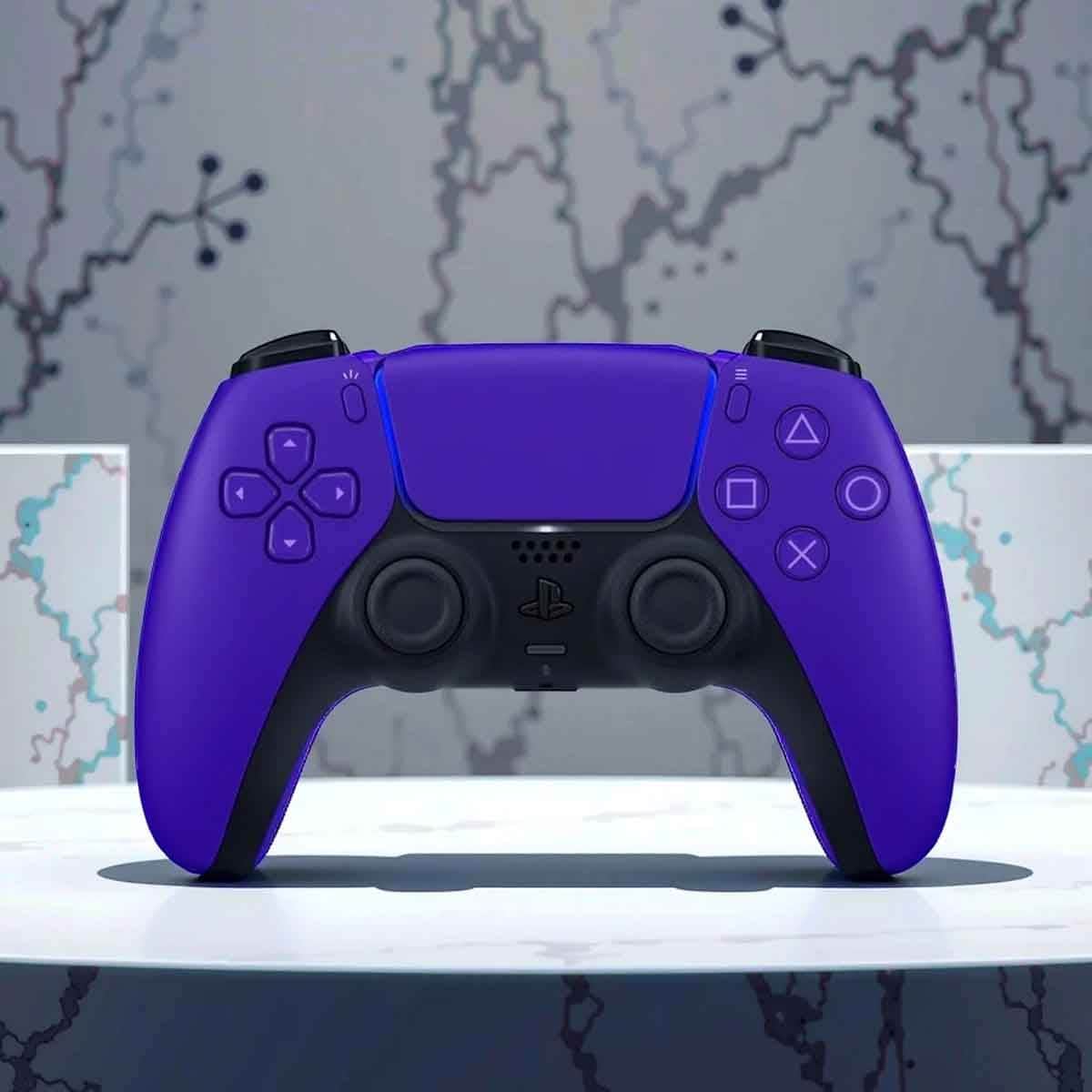 Sony PS5 KSA Version Digital Edition 1TB with DualSense Purple Wireless Controller Bundle