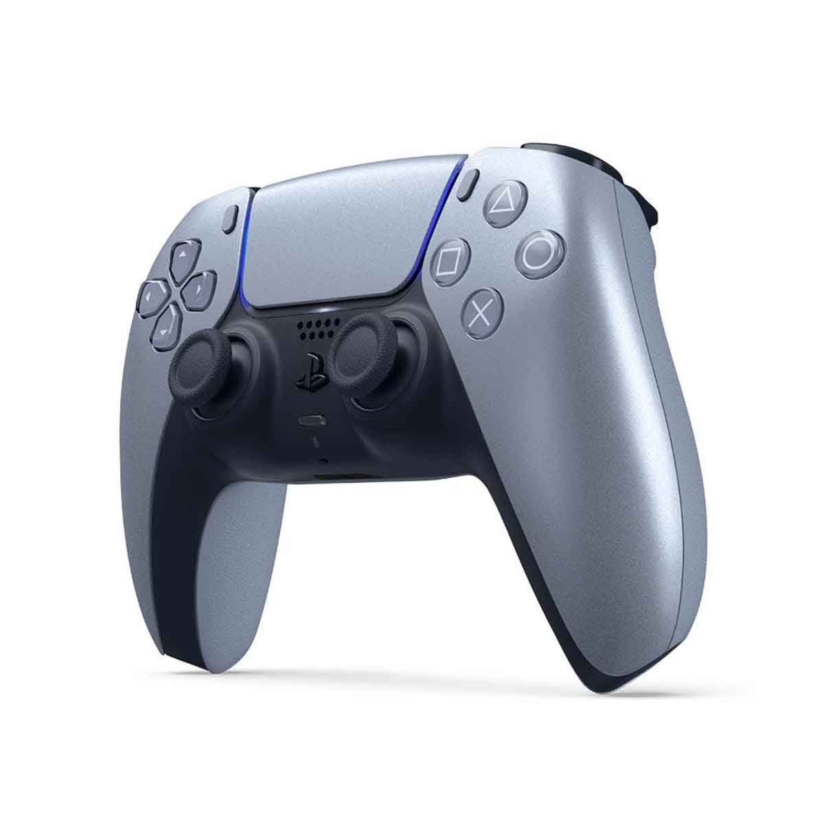 Sony PS5 KSA Version Digital Edition 1TB with DualSense Silver Wireless Controller Bundle