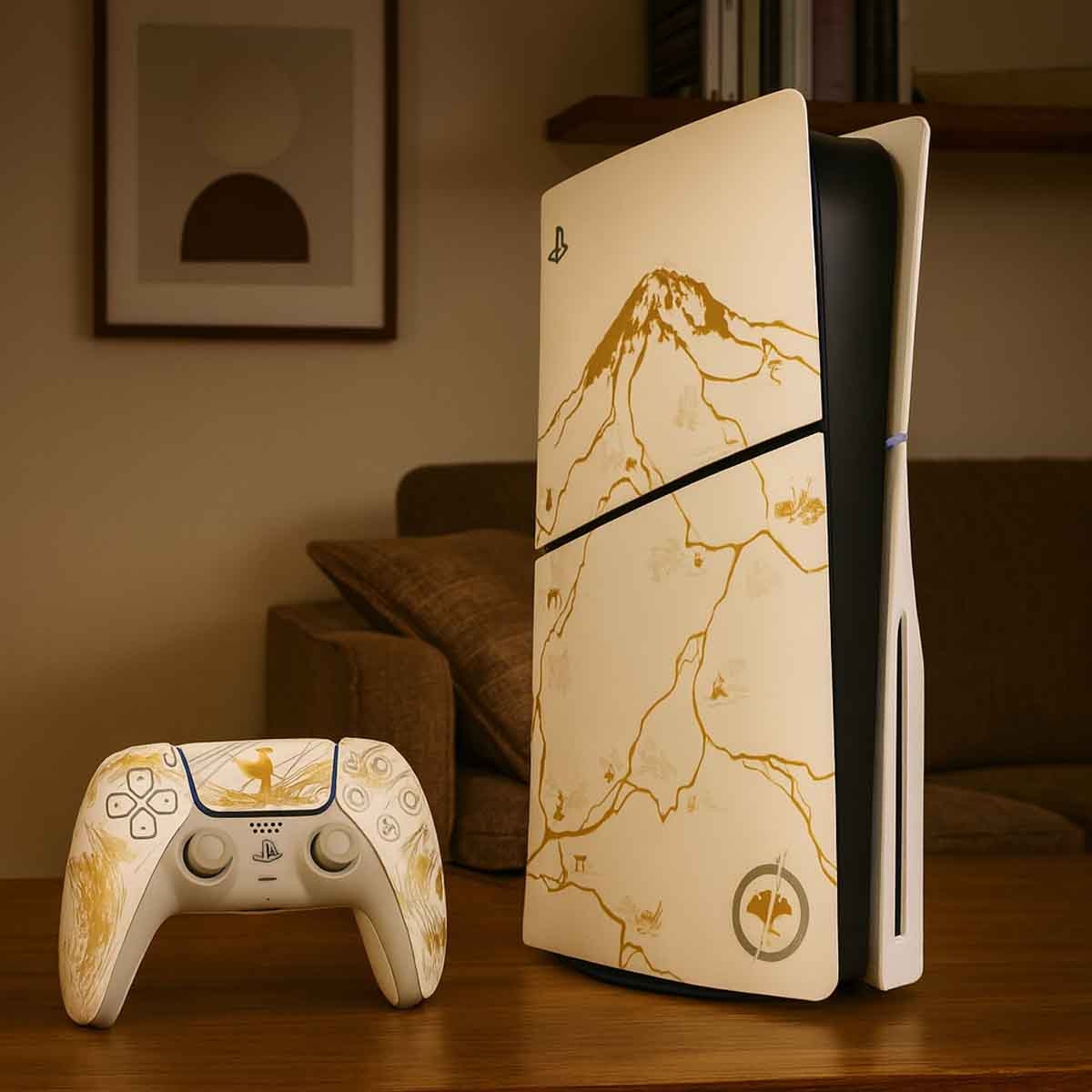 سوني بلايستيشن 5 سليم قرص بلو-راي مع غوست أوف يوتي إصدار محدود (نسخة السعودية) حزمة