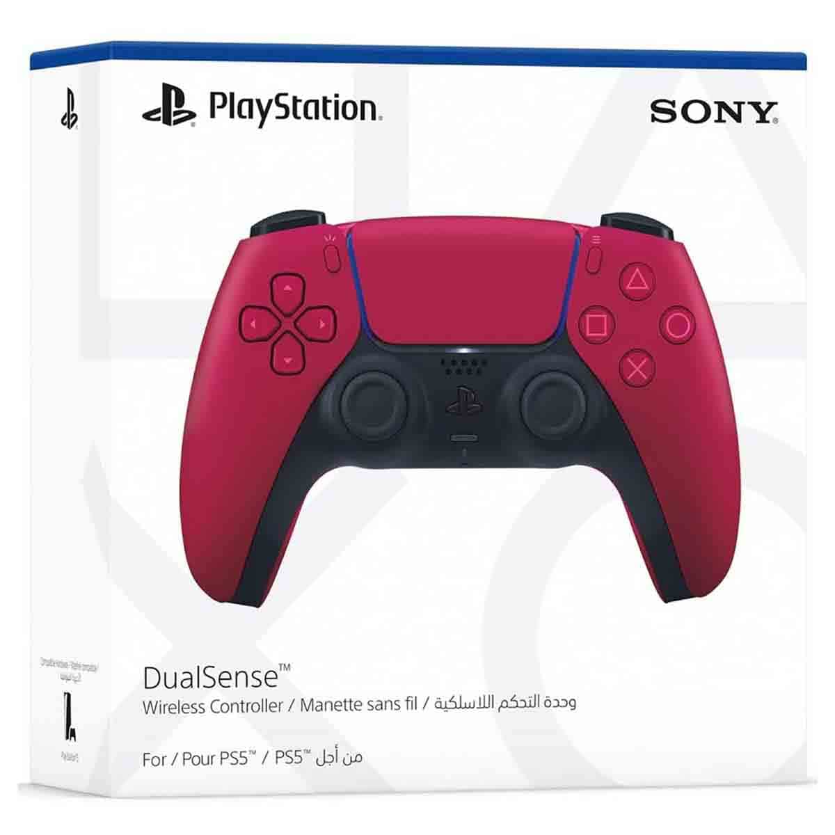 Sony PS5 Slim Disc with Additional Red Controller + FC 25 KSA Version Bundle