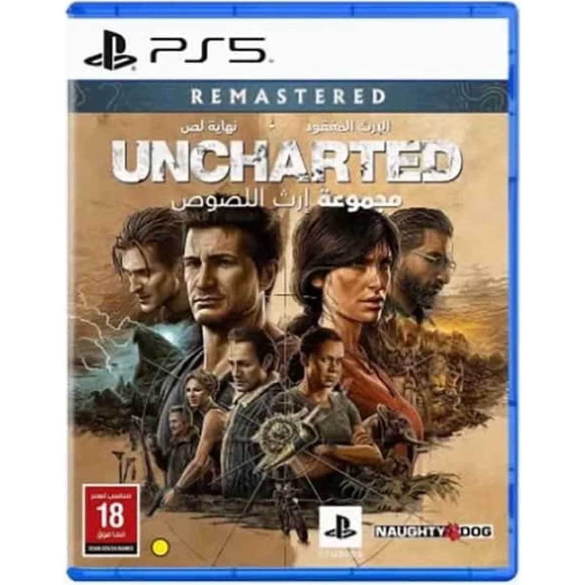 Sony PS5 Blu-Ray Disc 1TB Console with God of War: Ragnarok + Uncharted: Legacy of Thieves Games Bundle