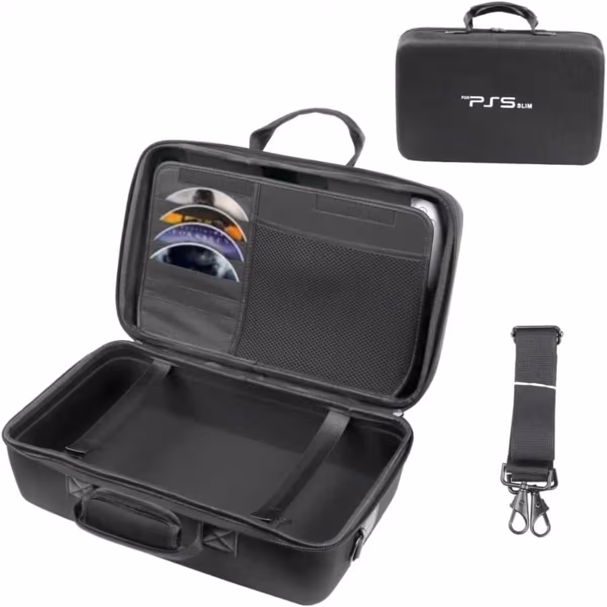 Sony PS5 Blu-Ray Disc 1TB Official KSA Version (New Model) & Travel Storage Bag Bundle