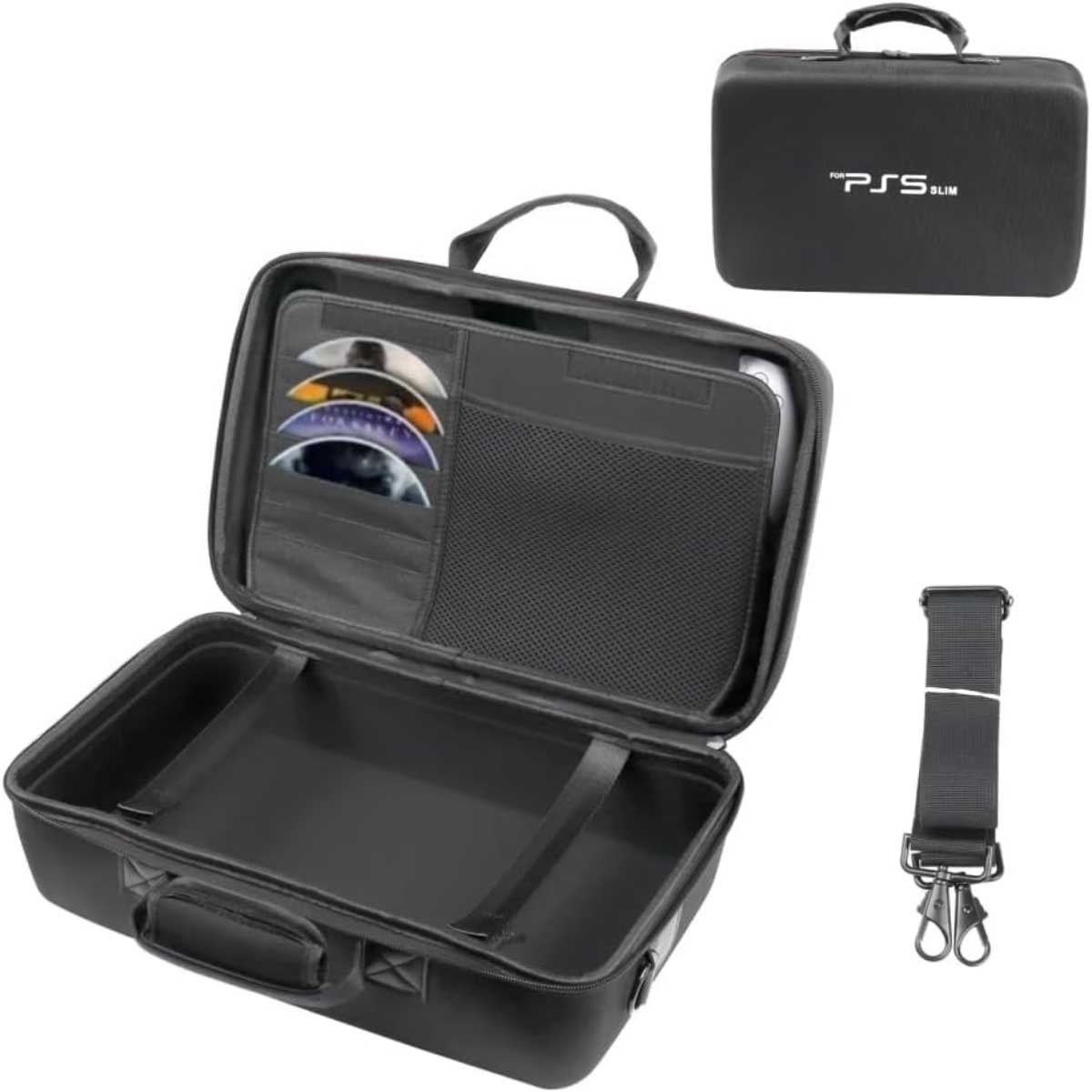 Sony PS5 Digital Edition 825GB & EA Sports FC26 (KSA Version) with Travel Storage Bag Bundle