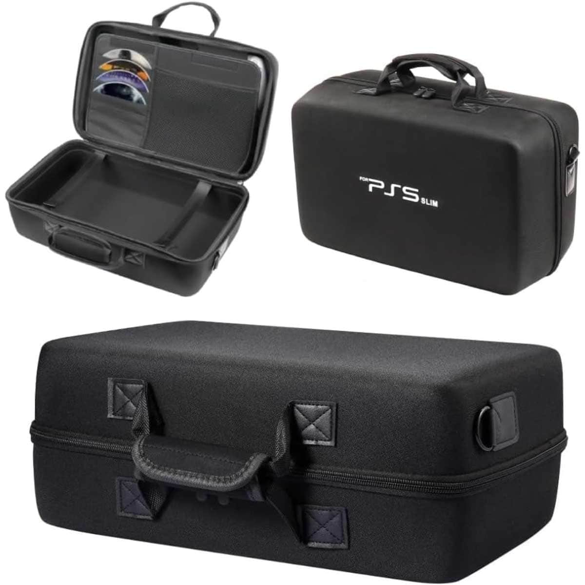 Sony PS5 Digital Edition 825GB & EA Sports FC26 (KSA Version) with Travel Storage Bag Bundle