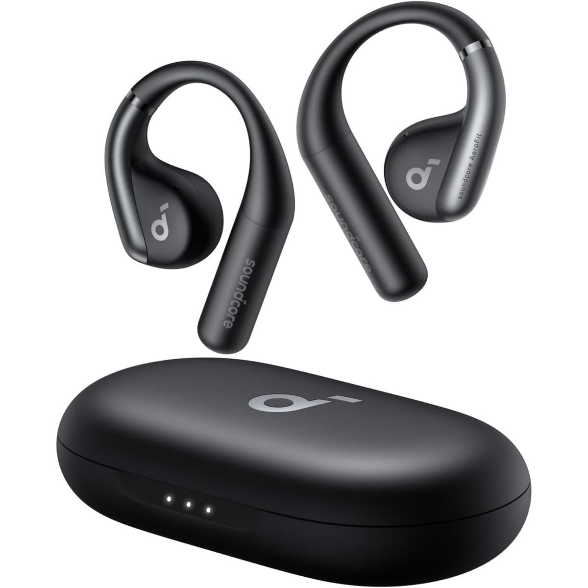Soundcore Black AeroFit Open Wireless Earbuds