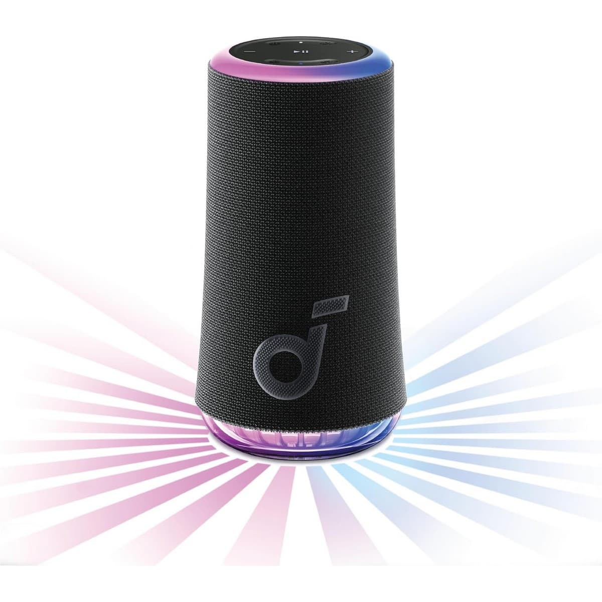 Soundcore Black Glow 360 RGB Portable Wireless Bluetooth Speaker