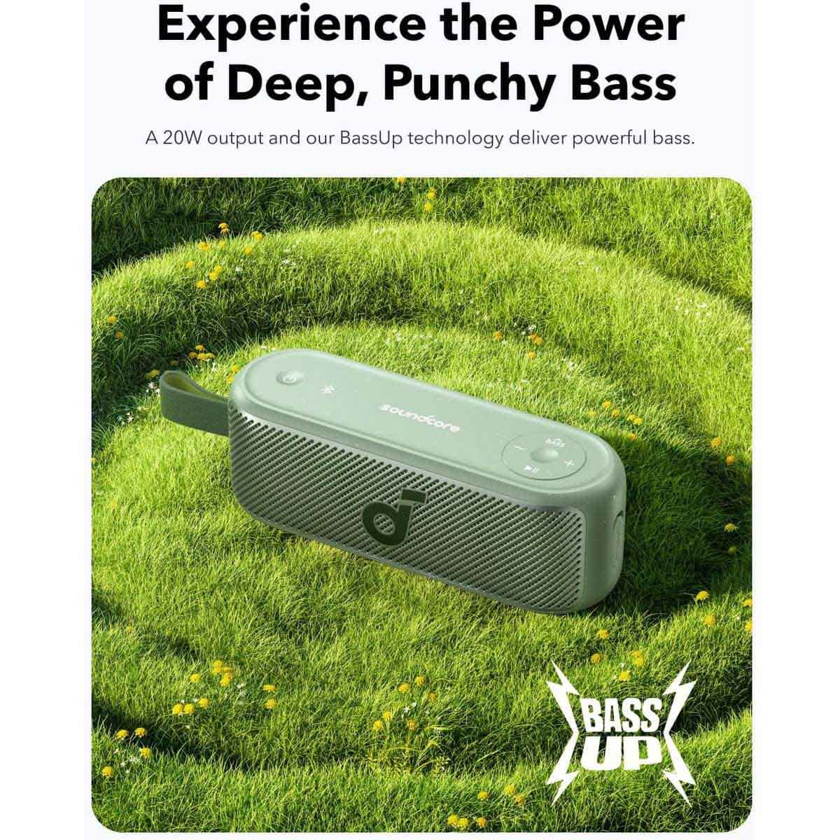 Soundcore Black Motion 100 Portable Wireless Bluetooth Speaker
