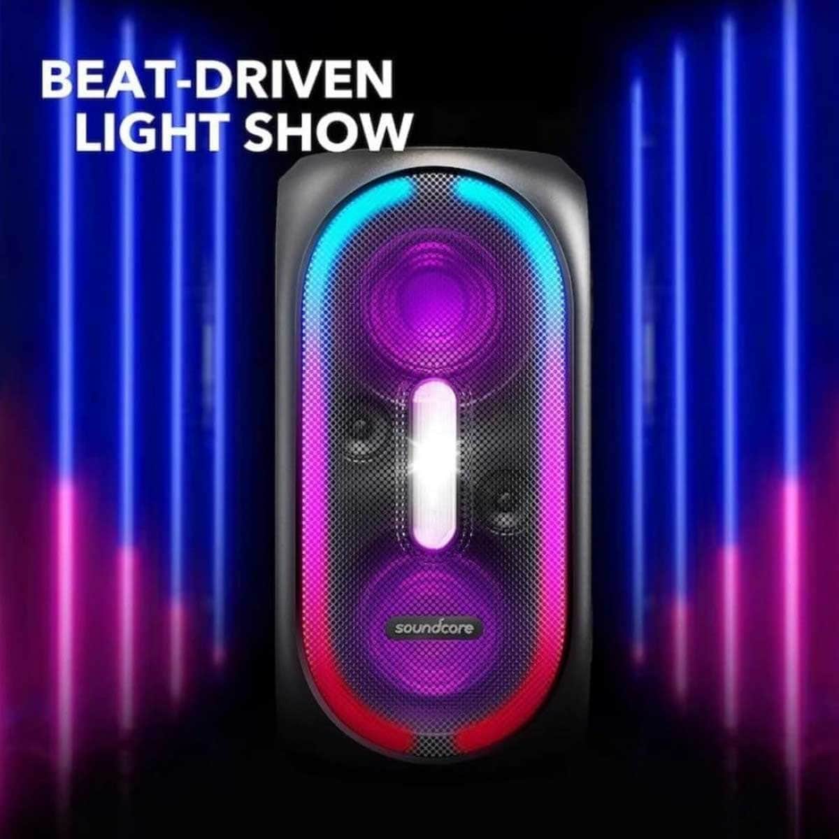 Soundcore Black Rave+ Portable Wireless Bluetooth Speaker
