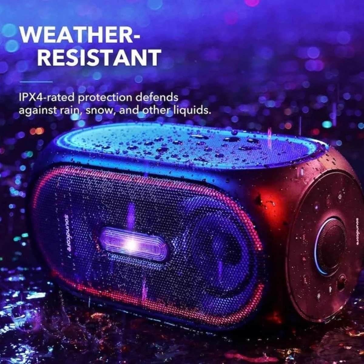 Soundcore Black Rave+ Portable Wireless Bluetooth Speaker