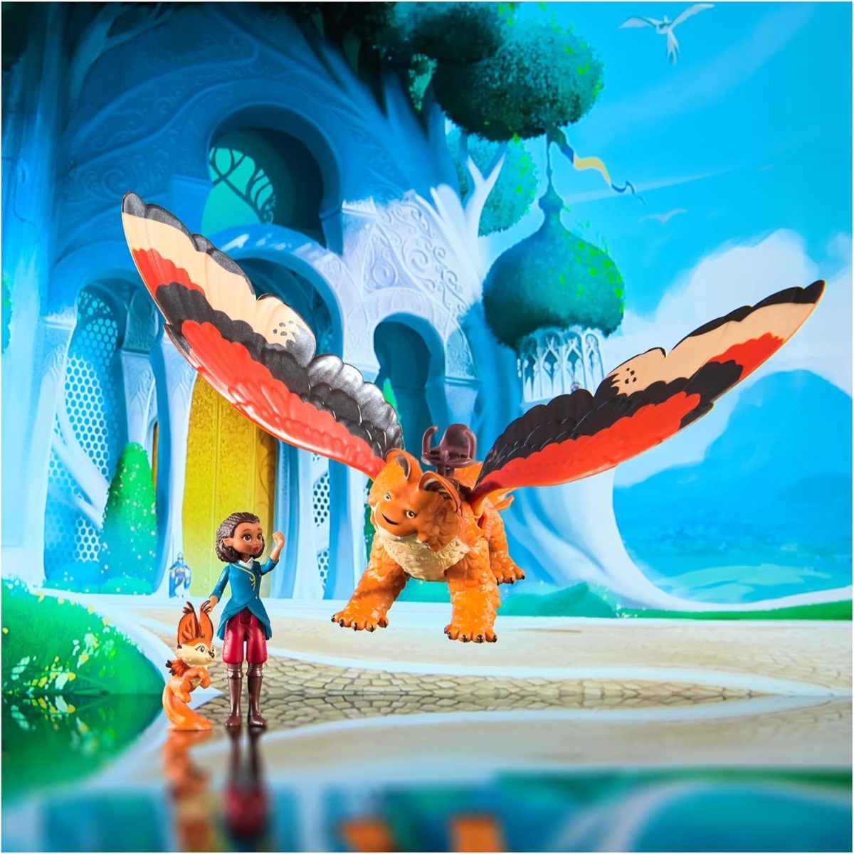 Spellbound 3.5″ Ellian Gryphon Doll Figures Pack Set Unisex, 5-7 Years