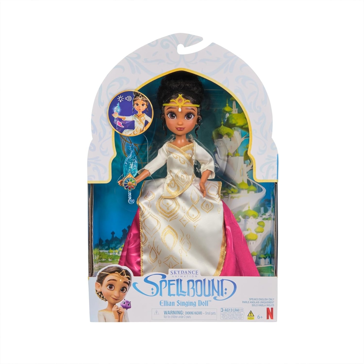 Spellbound 9.5″ Singing Ellian Fashion Doll Unisex, 5-7 Years