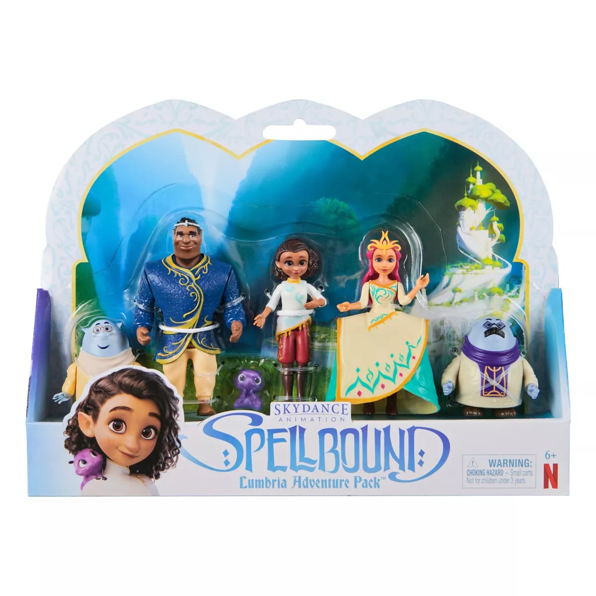 Spellbound Lumbria Adventure Pack With 6 Collectible Action Figures Sets Unisex, 5-7 Years