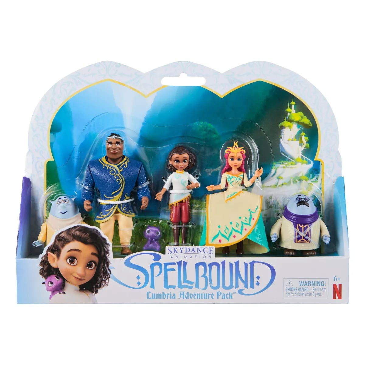 Spellbound Lumbria Adventure Pack With 6 Collectible Action Figures Sets Unisex, 5-7 Years