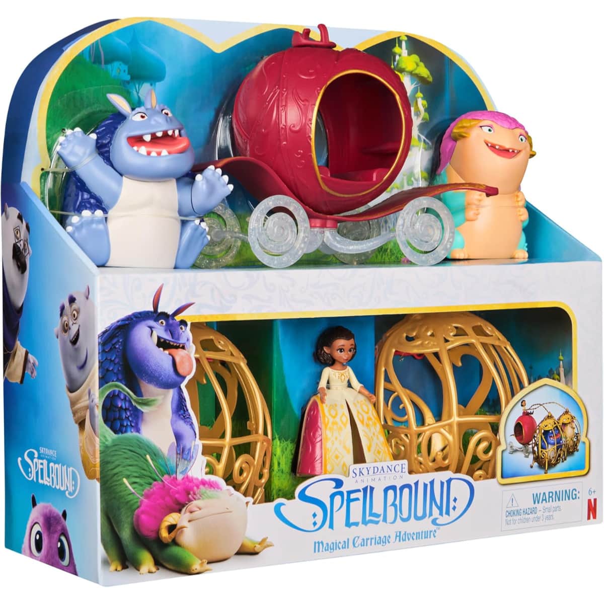 Spellbound Magical Carriage Adventure Playset Unisex, 5-7 Years