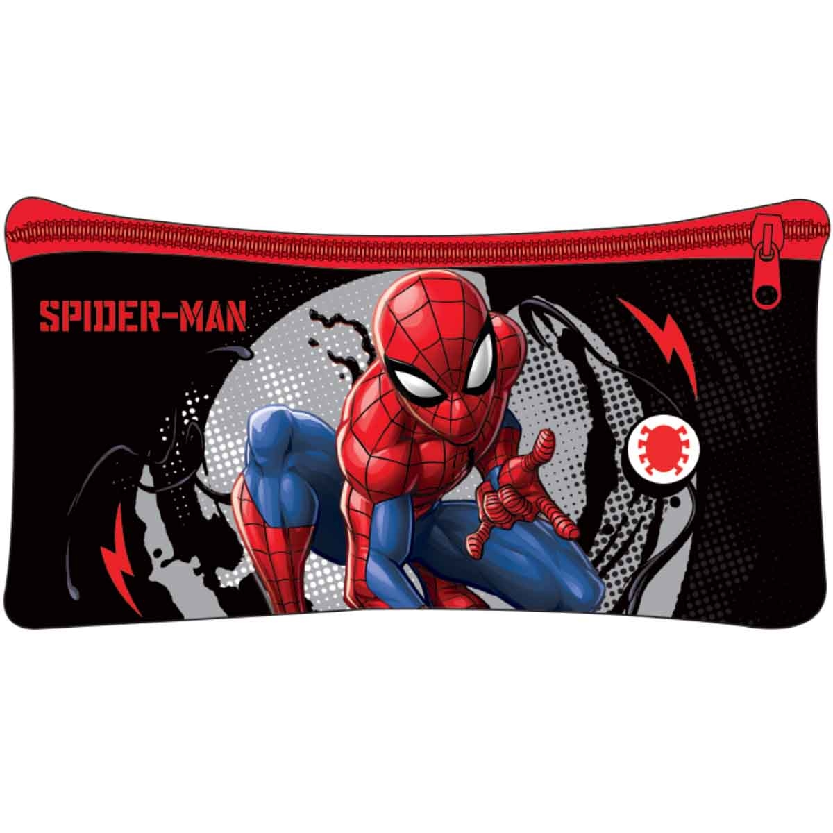 Spider-Man 5-in-1 16” Trolley Bag, Lunch Box, Bottle, Pencil Case & Lunch Bag Kit