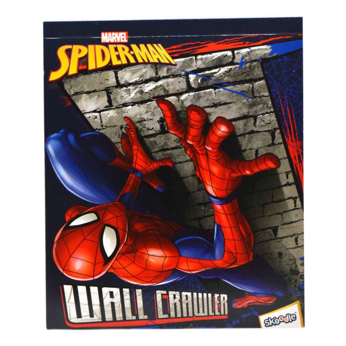 Spider-Man Coloring Set with Shaped Crayon Unisex, 3-4 Years