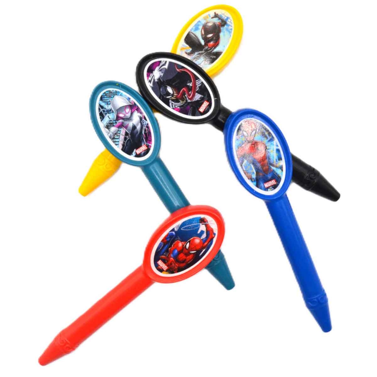 Spider-Man Coloring Set with Shaped Crayon Unisex, 3-4 Years