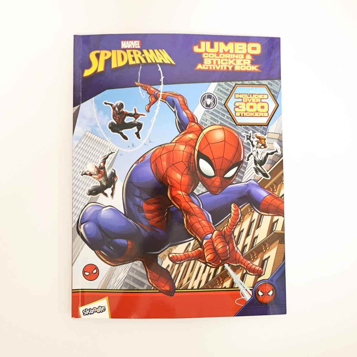 Spider-Man Jumbo Coloring & Activity Book Unisex, 3-4 Years