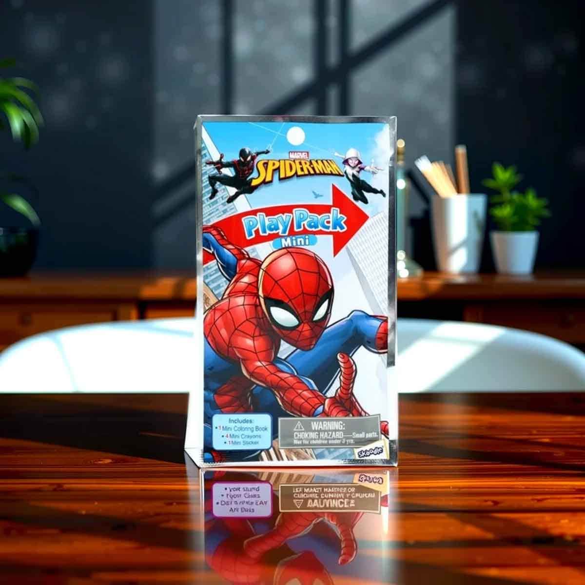 Spider-Man Mini Play Pack Art Kit Unisex, 3-4 Years