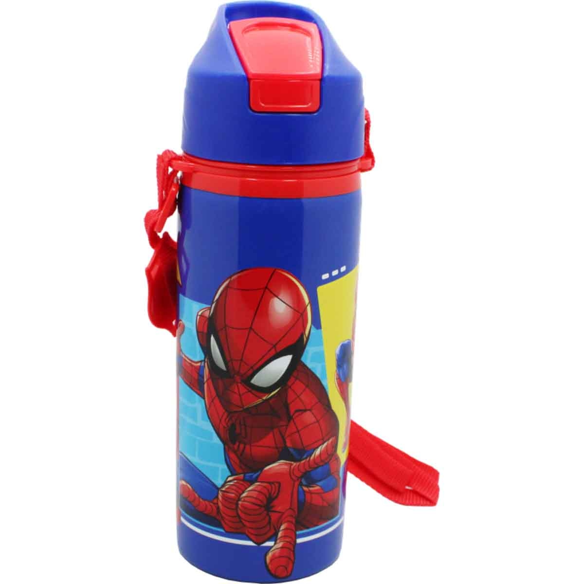 Spider-Man 600ml Marvel Superhero Stainless Steel Bottle