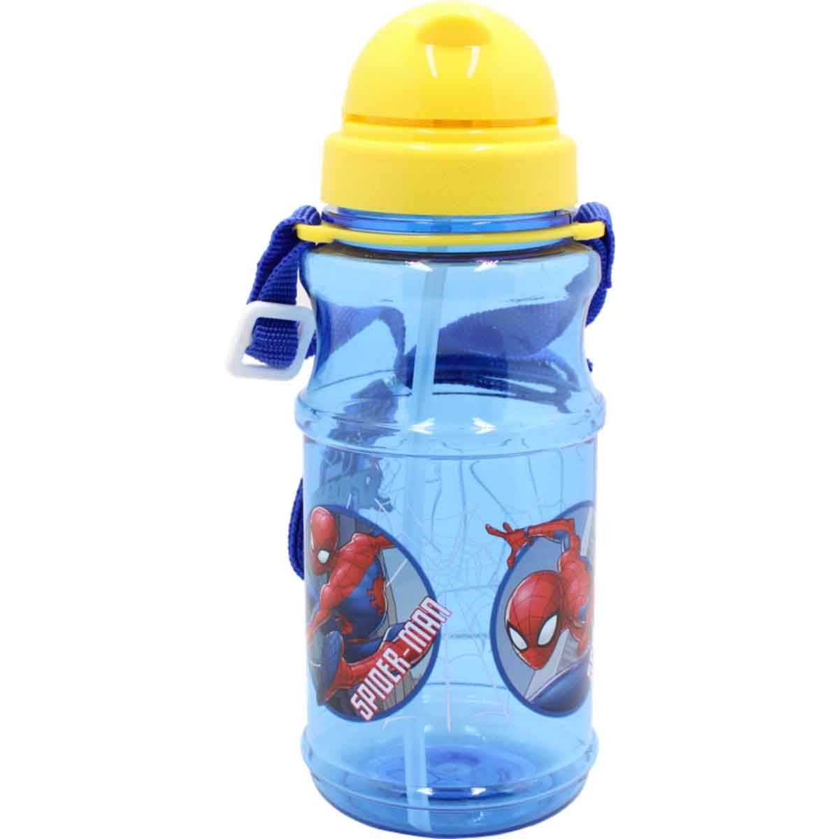 Spider-Man Marvel Superhero Transparent Water Bottle
