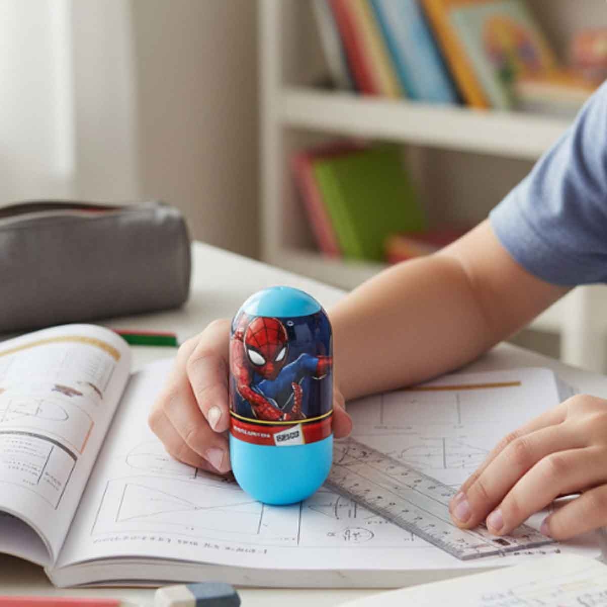 Spider-Man Wobbler Highlighter with Backer Card Unisex, 3-4 Years
