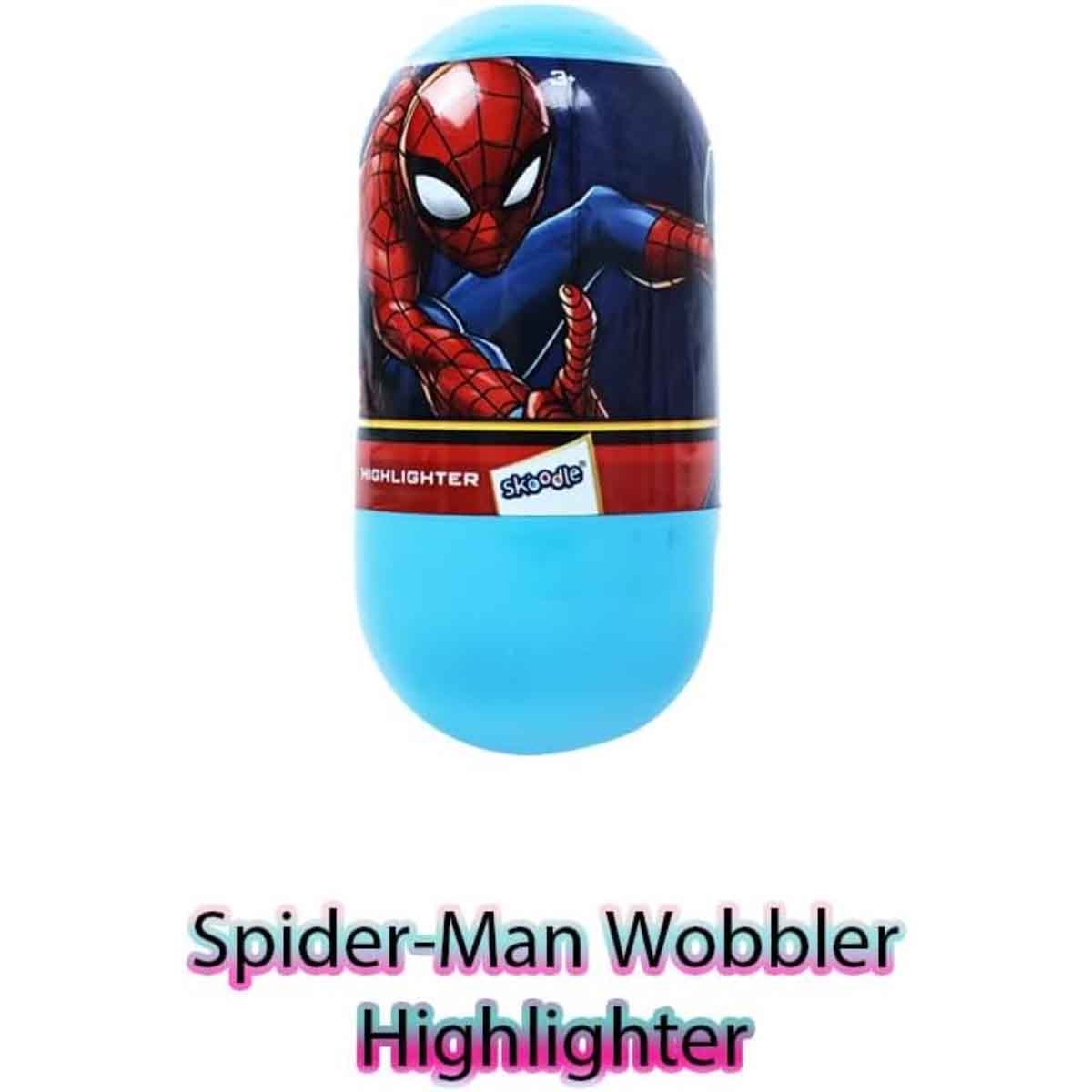 Spider-Man Wobbler Highlighter with Backer Card Unisex, 3-4 Years