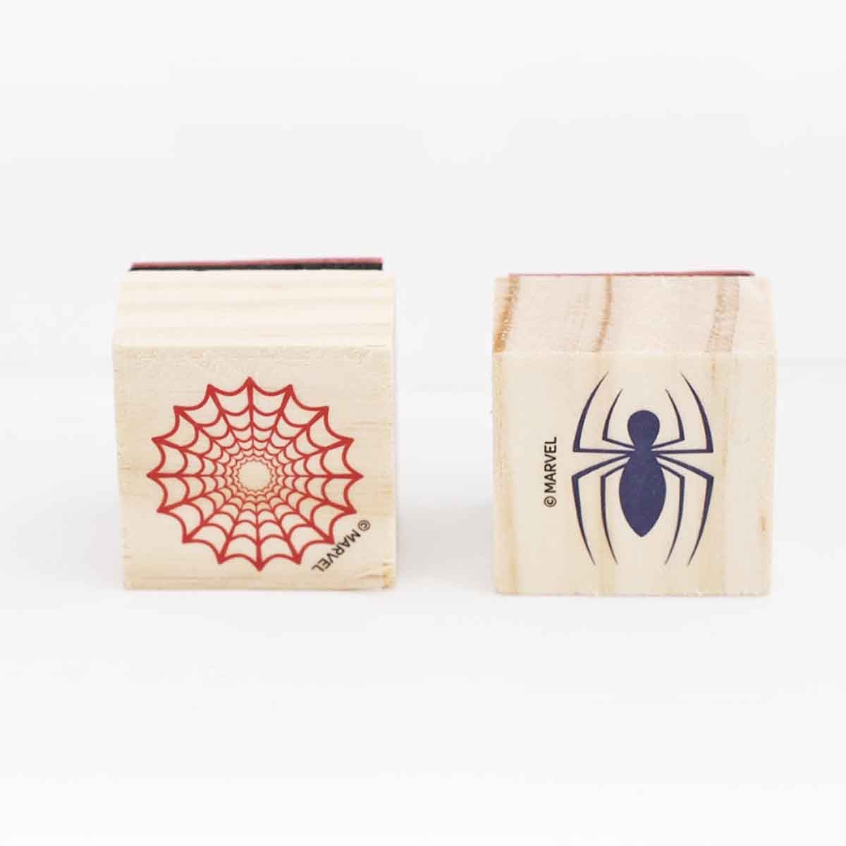Spider-Man Activity Book with Wooden Stamps Unisex, 3-4 Years