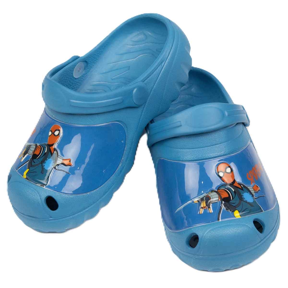 Spiderman EU Lightweight & Comfortable Slip-On Sandals Kids Klogs Boys