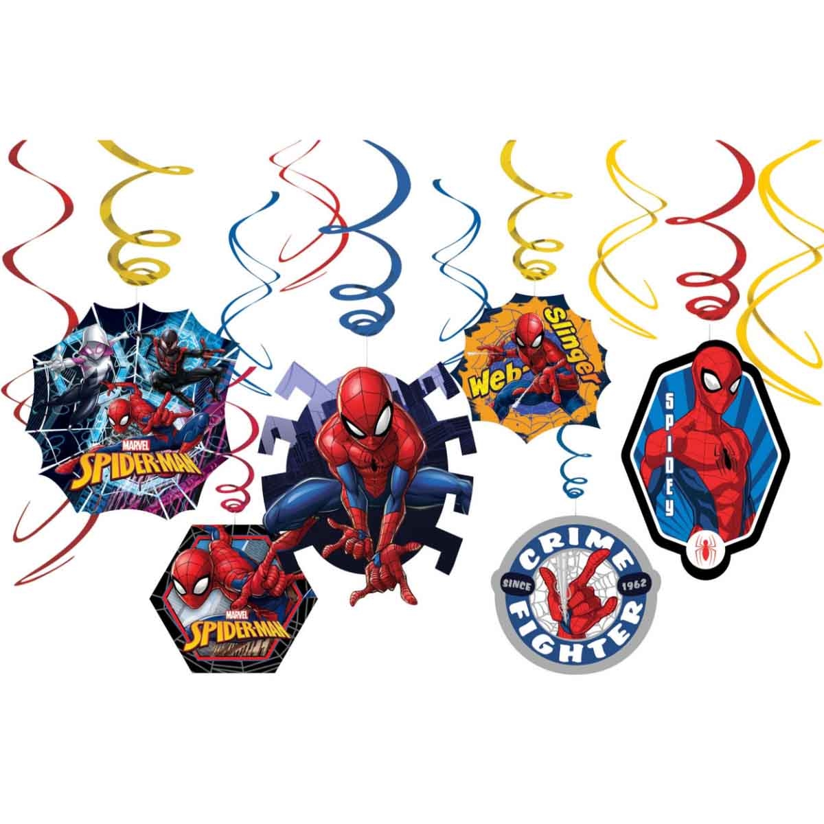 Spider-Man Swirl Decoration Value Pack