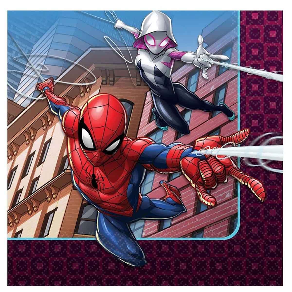 سبايدر مان مجموعة مناديل مشروبات ويبيد وندر