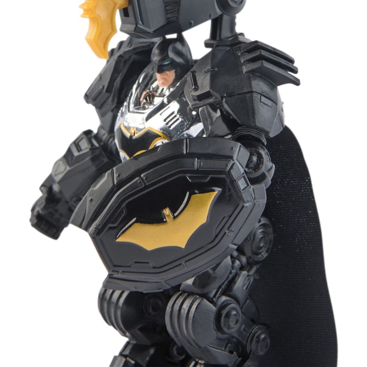 Spin Master 4.3″ DC Metal Force Batman Action Figure Playset Unisex, 5-7 Years