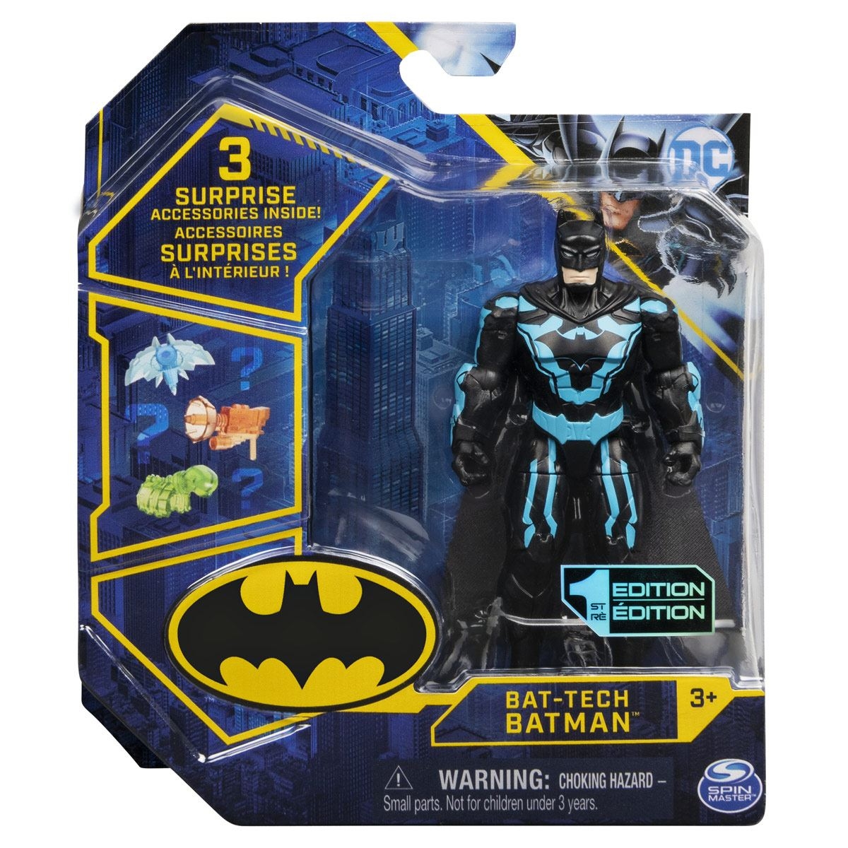 Spin Master 4″ DC Comics Batman Assorted Action Figure Unisex, 3-4 Years