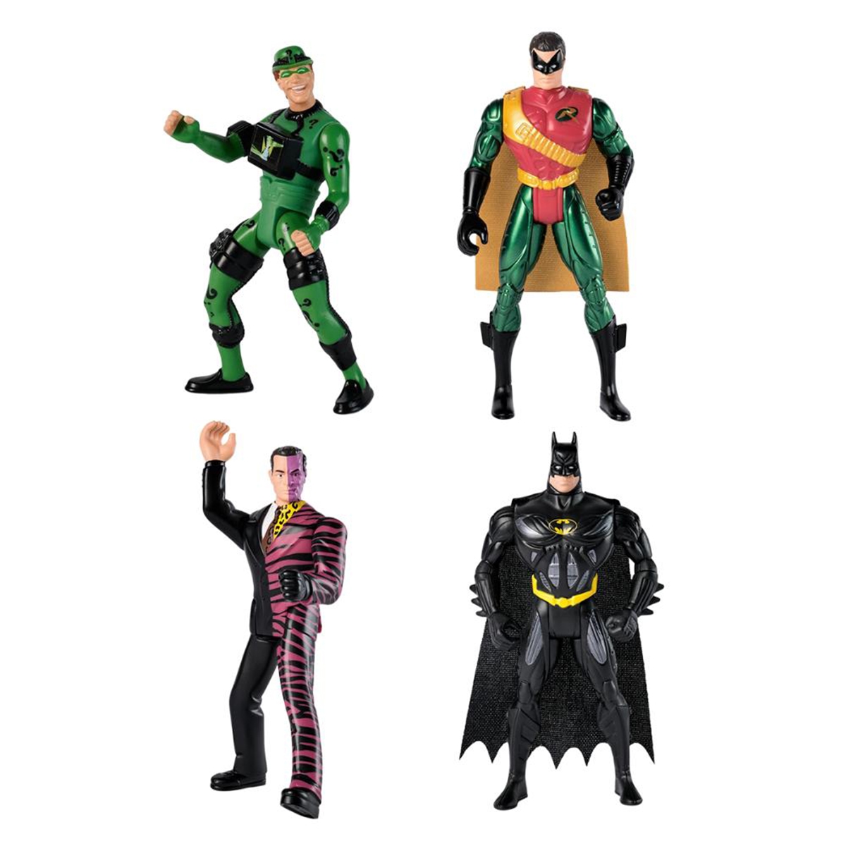 سبين ماستر مجسمات حركة باتمان مجموعة ريترو 5 إنش متنوعة للجنسين، 5-7 سنوات