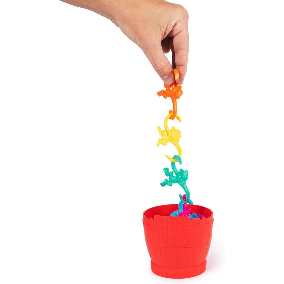 سبن ماستر مجموعة لعبة برميل القرود للأولاد والبنات عمر 3-4 سنوات