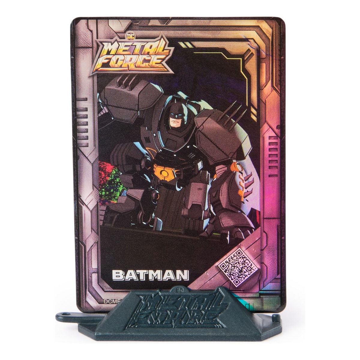 Spin Master DC Comics Metal Force Batman Action Figure Playset Unisex, 5-7 Years