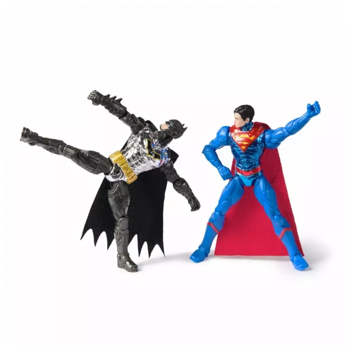 Spin Master DC Comics Metal Force Transforming Batwing 2-in-1 Playset Unisex, 5-7 Years