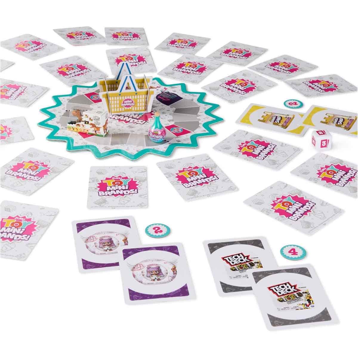 Spin Master Games Zuru Toy Mini Brands Shopping Showdown Board Game Unisex, 8-10 Years