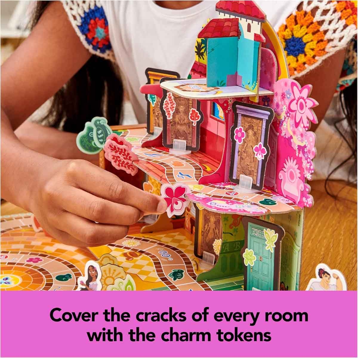 Spin Master House of Charms Cute Easy Family Board Game Unisex, 5-7 Years