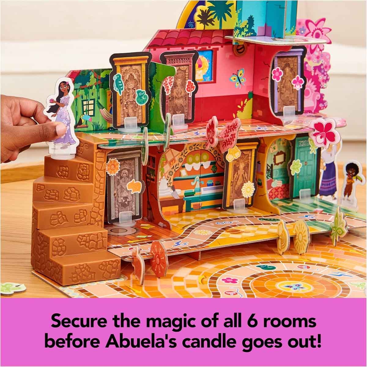 Spin Master House of Charms Cute Easy Family Board Game Unisex, 5-7 Years