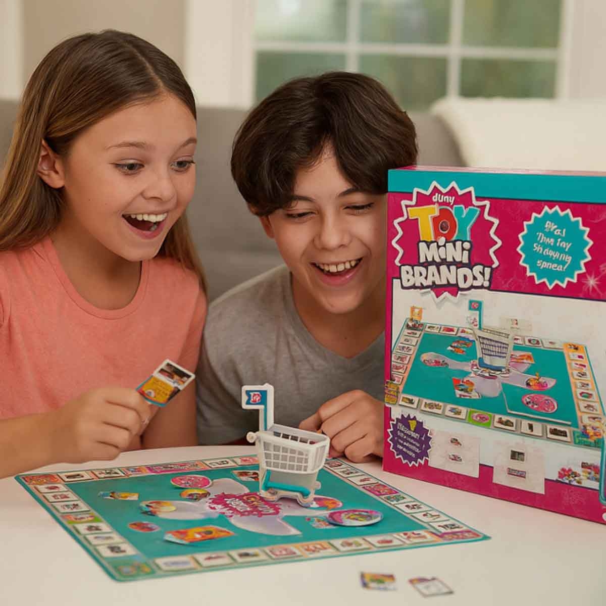 Spin Master Mini Brands Toy Dash Board Game Unisex, 5-7 Years