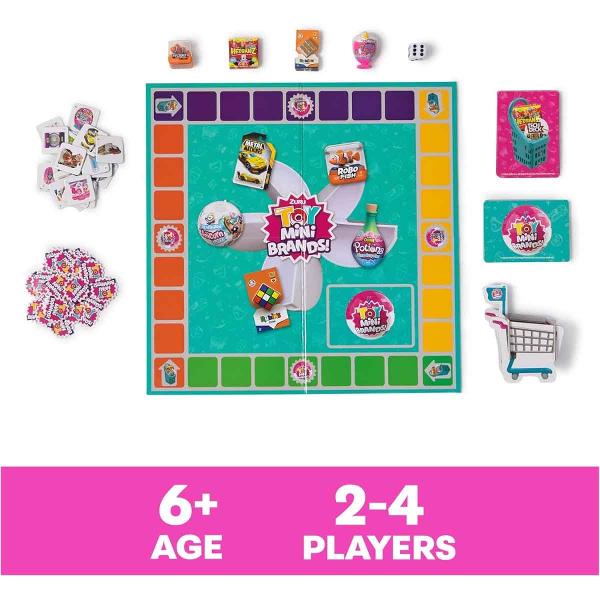 Spin Master Mini Brands Toy Dash Board Game Unisex, 5-7 Years
