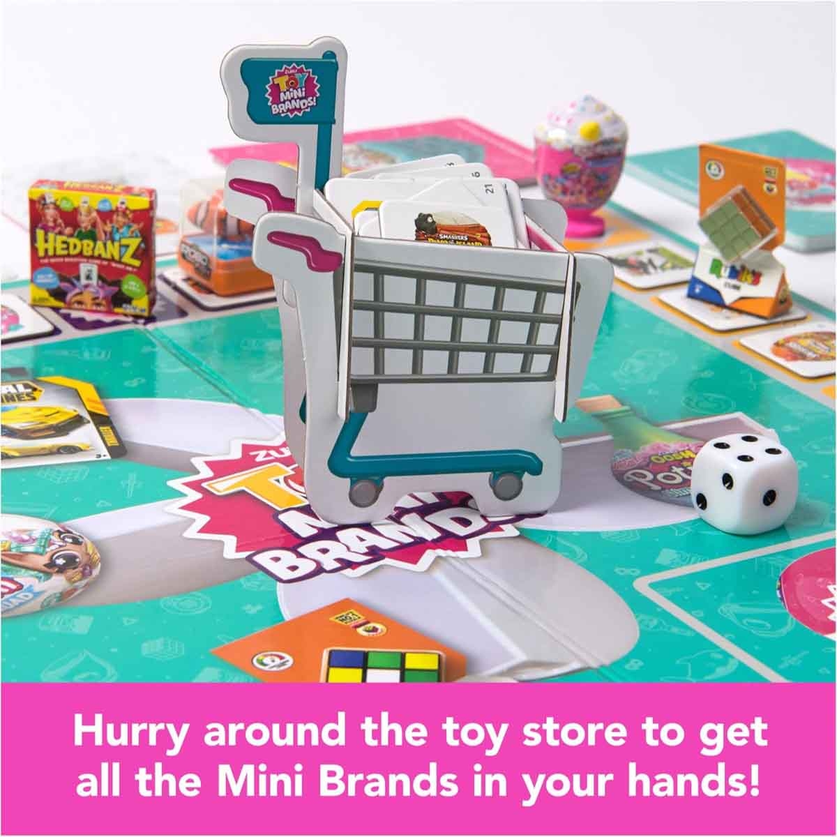 Spin Master Mini Brands Toy Dash Board Game Unisex, 5-7 Years