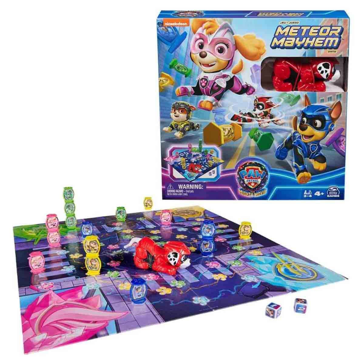 Spin Master Paw Patrol Meteor Mayhem Board Game Unisex, 5-7 Years
