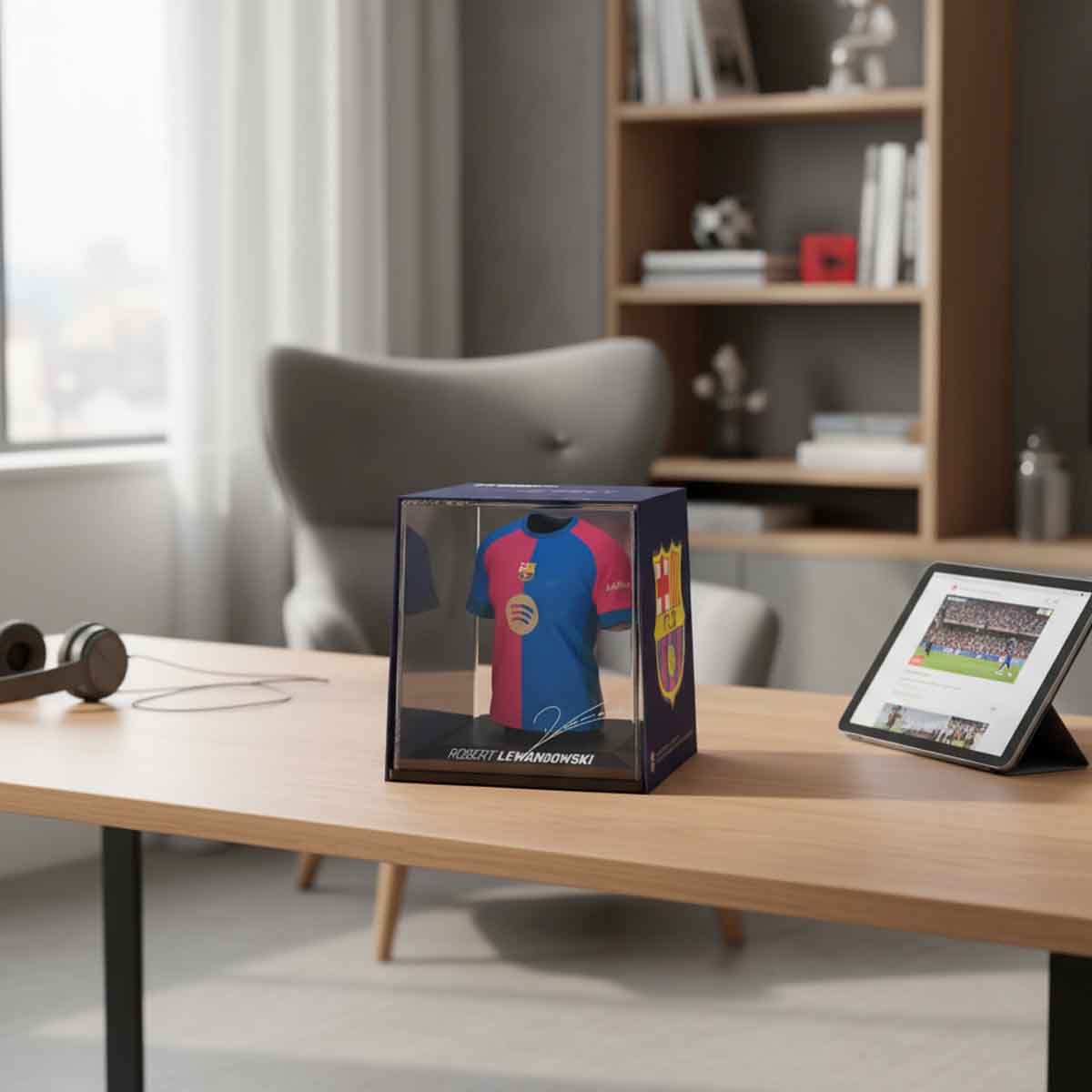 سبلينك قميص برشلونة الأساسي ليفاندوفسكي