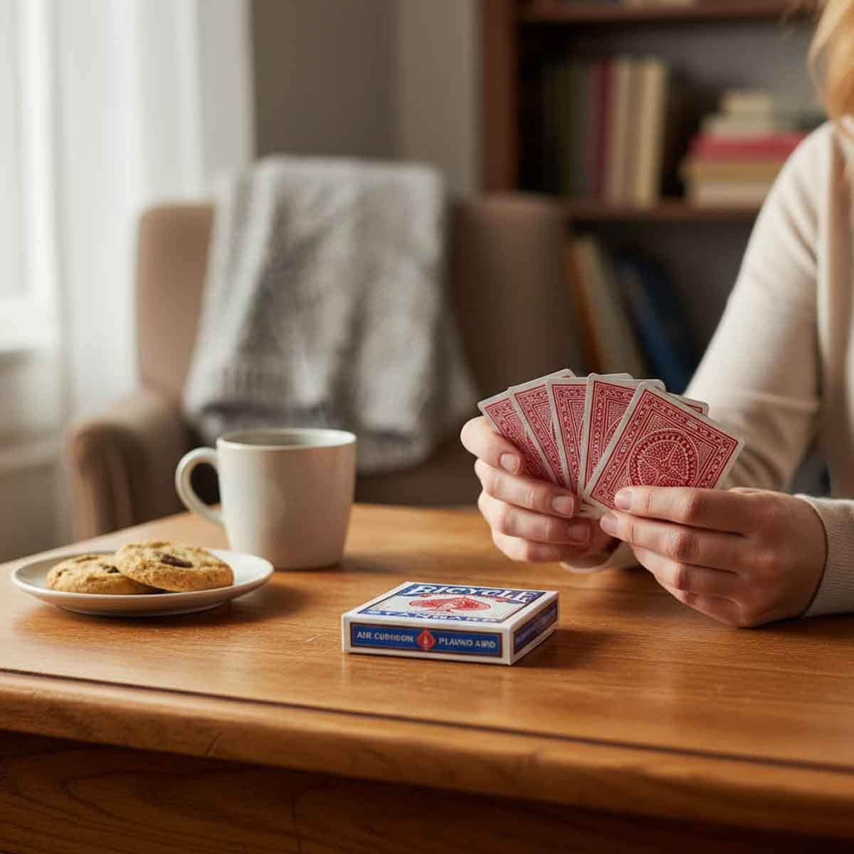 Springbok Red Bicycle Standard Playing Cards Unisex, 5-7 Years